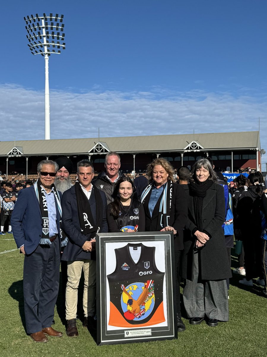 Attended the Multicultural Power Cup at Alberton yesterday. 

A cracking winning guernsey design by Maha from Golden Grove.