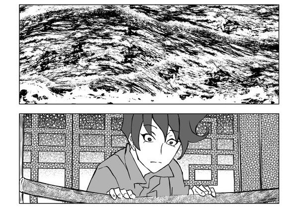 好きな漫画の描き方について語りたい!話の流れの途中やストーリーの途中で、キャラクターが黙って何か一点を見つめているだけのコマが大好きなんだけど、ごめんよ書いてて思ったけど好きなところが細かすぎたね。 