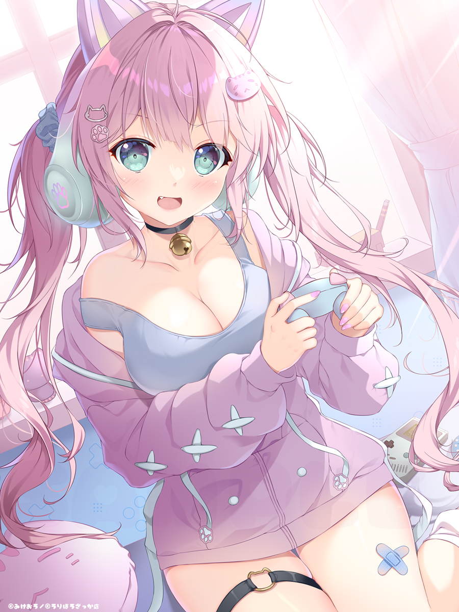 「ゲーマー女子ちゃん」|みけおうのイラスト