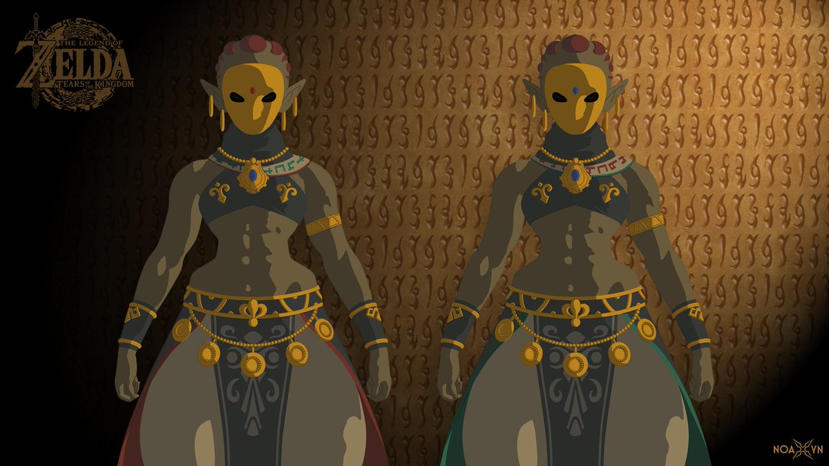 Noaxyn's tweet photo. Koume &amp; Kotake
The Legend of #Zelda: #TearsOfTheKingdom https://t.co/Kxig3gNzF2