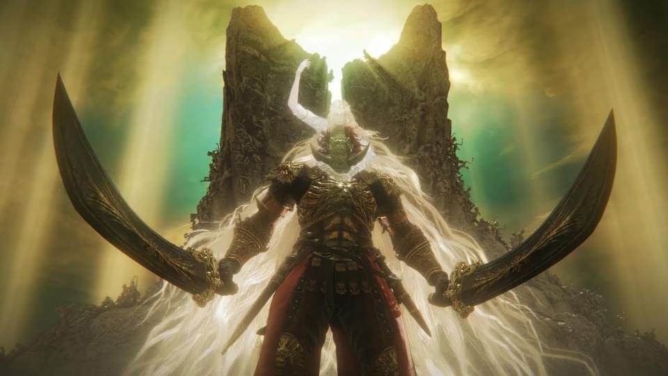 IrishPride3285's tweet photo. @VaatiVidya There's no way this isn't some type of chalice reference. They could have just shown the boss but they made sure to be zoomed out just enough that it looks like there's a chalice above them. https://t.co/cu5XHXObVp