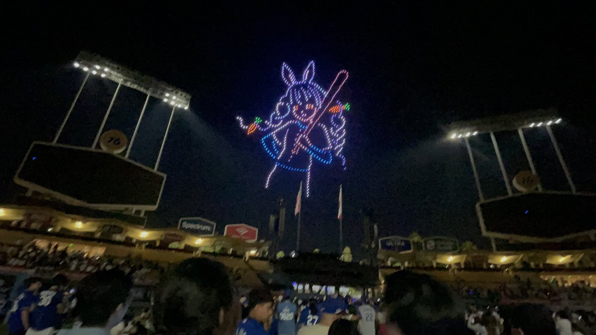 圖 洛杉磯道奇Hololive Night