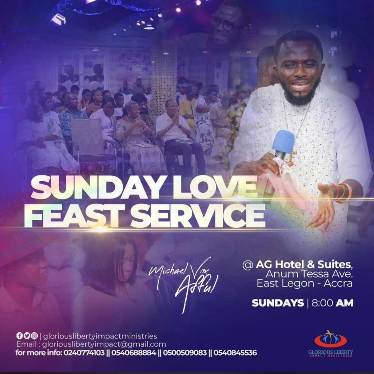 AffulProphet's tweet photo. Join us let’s fellowship together in an atmosphere of the unconditional love of God. God has a timely word for you. Be a bringer. 

#GLIM
#lovefeastservice 
#acitysetonahillcannotbehidden https://t.co/yAAzXAphZJ
