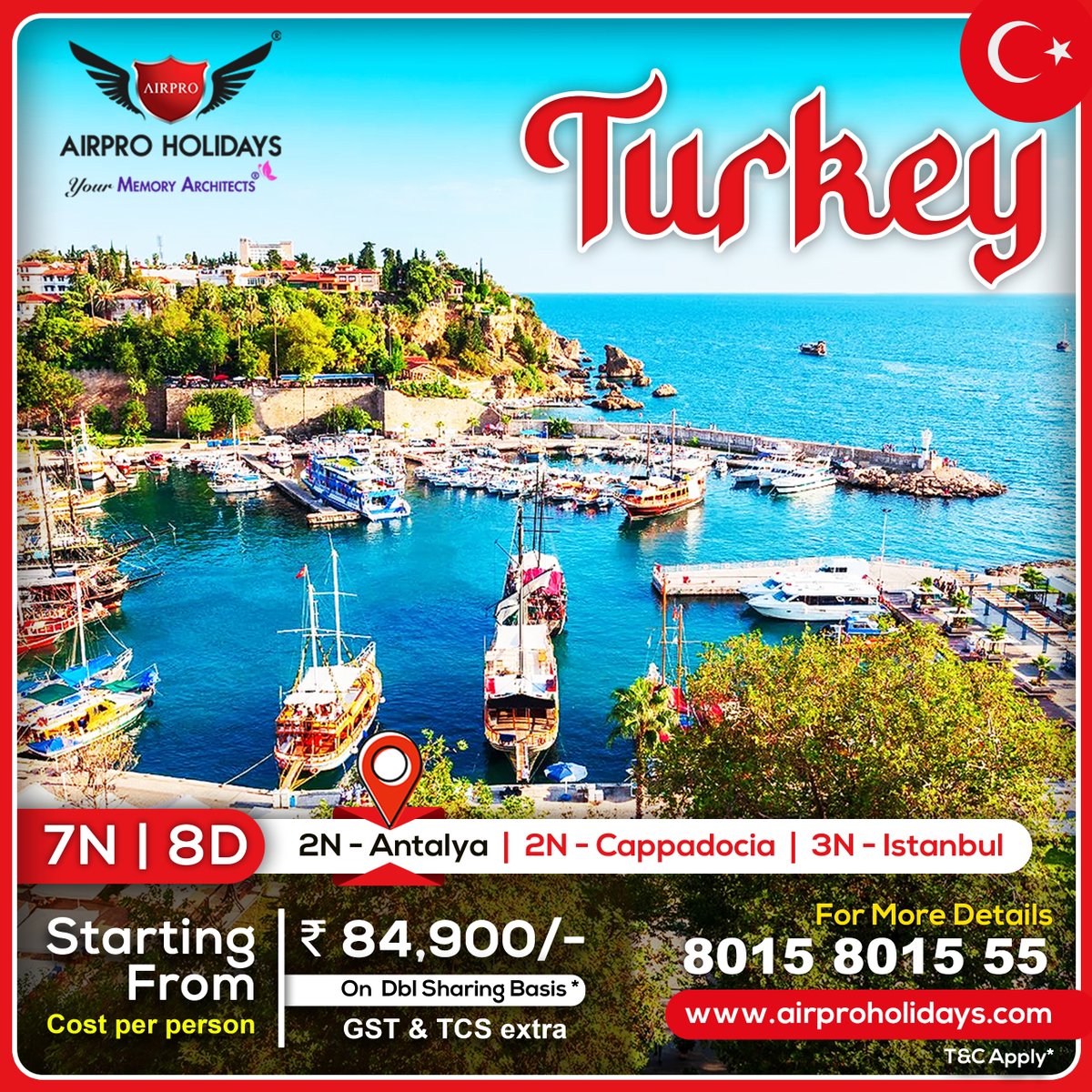 airproholidays's tweet photo. Beaming you an exciting tour to Turkey with 7N/8D packed with an enjoyable course of travel! It's enough said that it's going to be awesome and unforgettable.

Contact today : https://t.co/kPPQOh6Zss

#airproholidays #memoarchitects #turkey #tour #travelingphotographer #Chennai https://t.co/8OuuL4aYdW