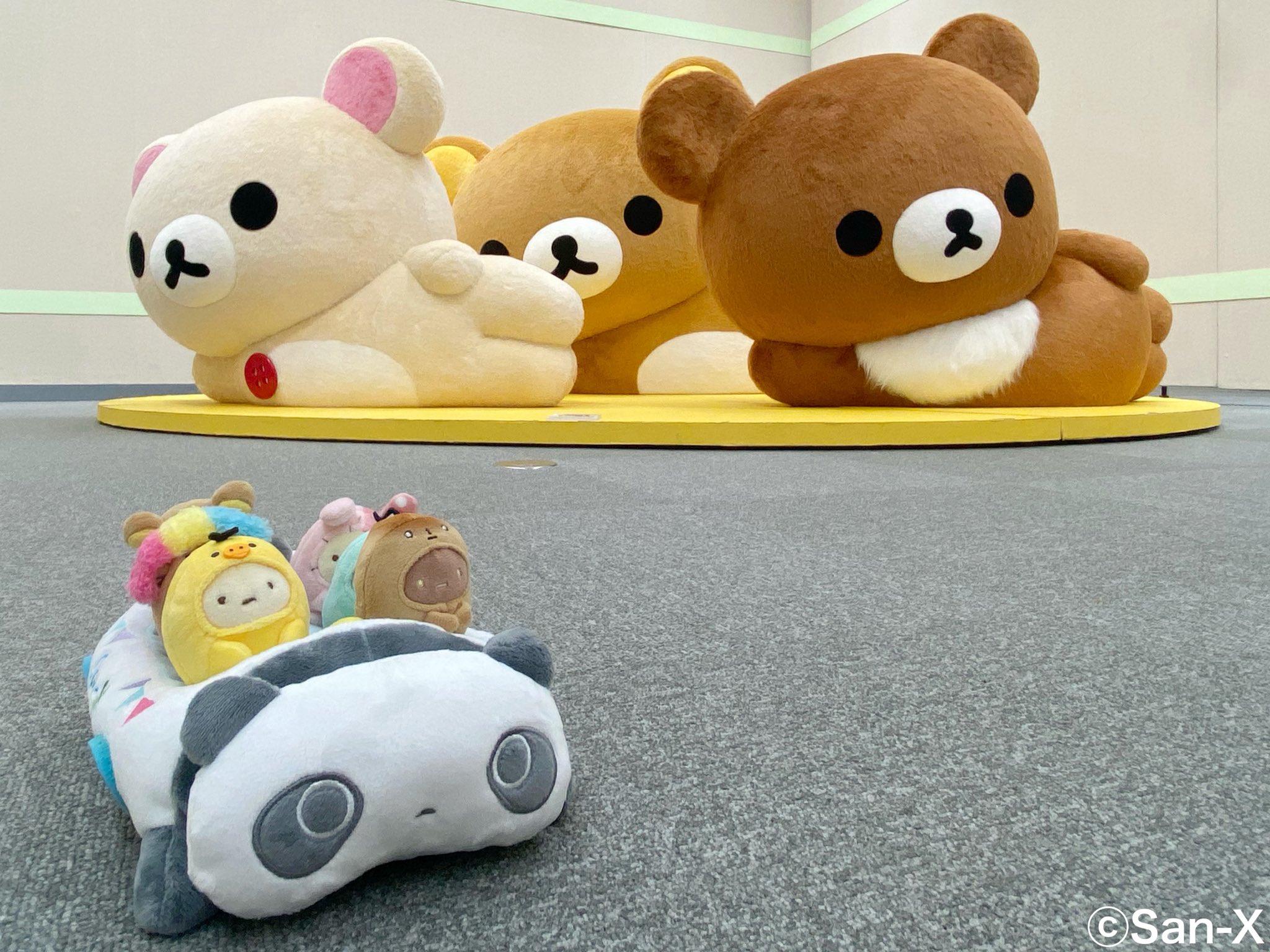 サンエックス90周年 うちのコたちの大展覧会 限定品 リラックマ