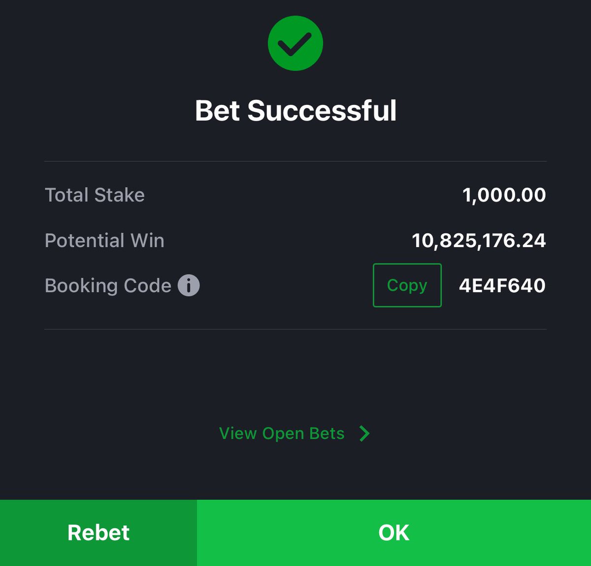 Betexwin1's tweet image. Can your accounts receive 800k?

After winning this game 

I’m giving out 40k Naira to 20 followers that retweet this before 8pm 🕙