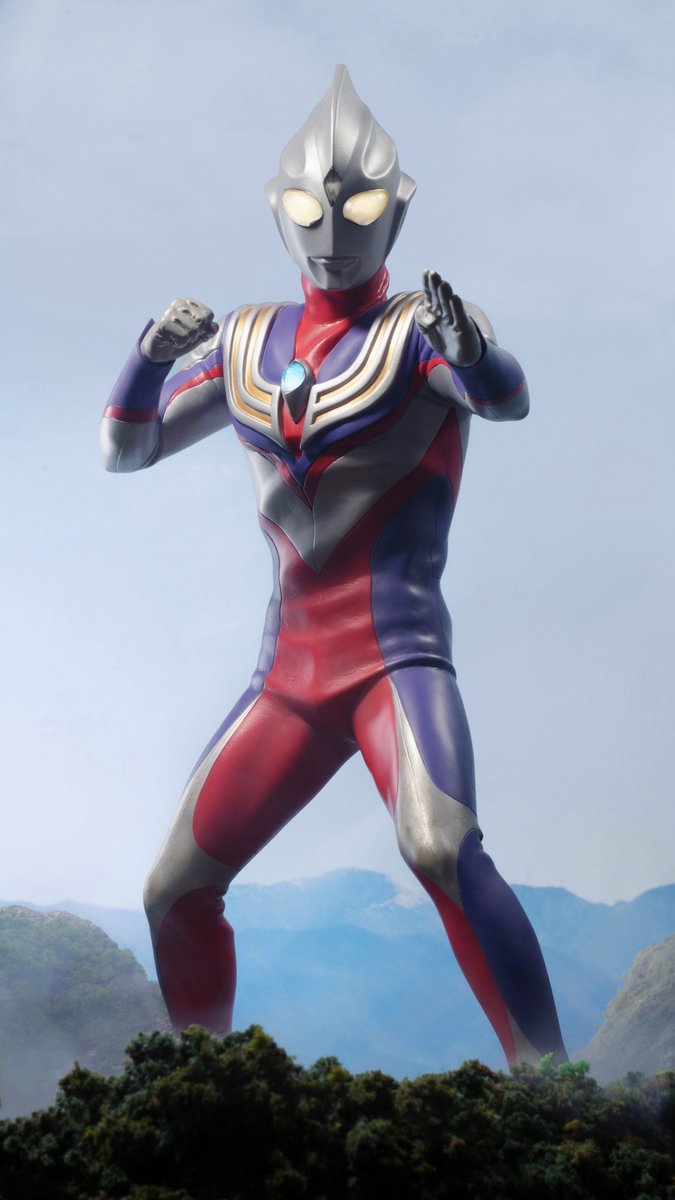 ティガはかっこよく美しい この画像何度も見ちゃう こんなにかっこよく