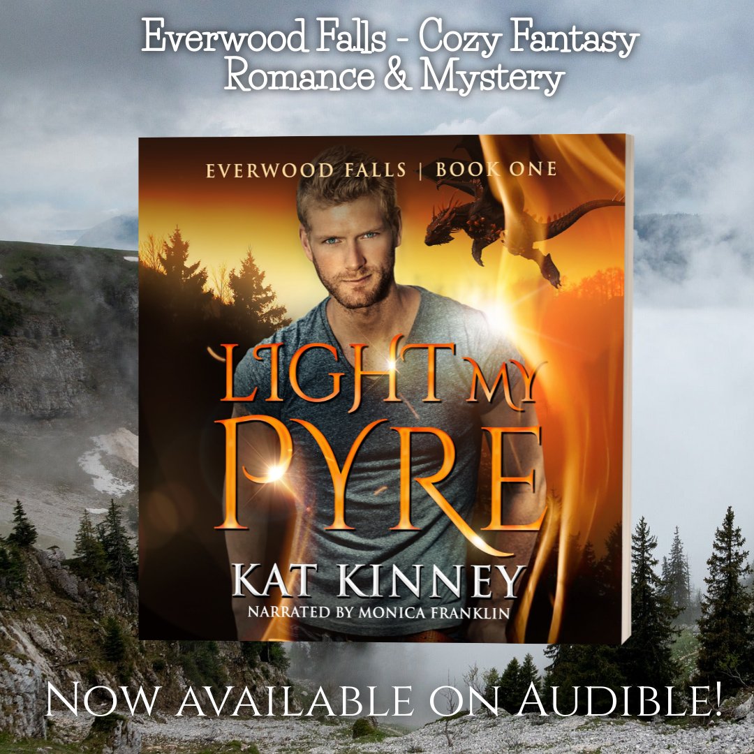 Autumn is right around the corner! 🎃Curl up with a cozy fantasy romance &amp; mystery with all the fall feels, set in a small town in the Colorado Rockies 🌲🗻where every resident bears a magical curse! 

#cozyfantasy #cozymystery #Audible #audiobooks #KindleUnlimited #romance