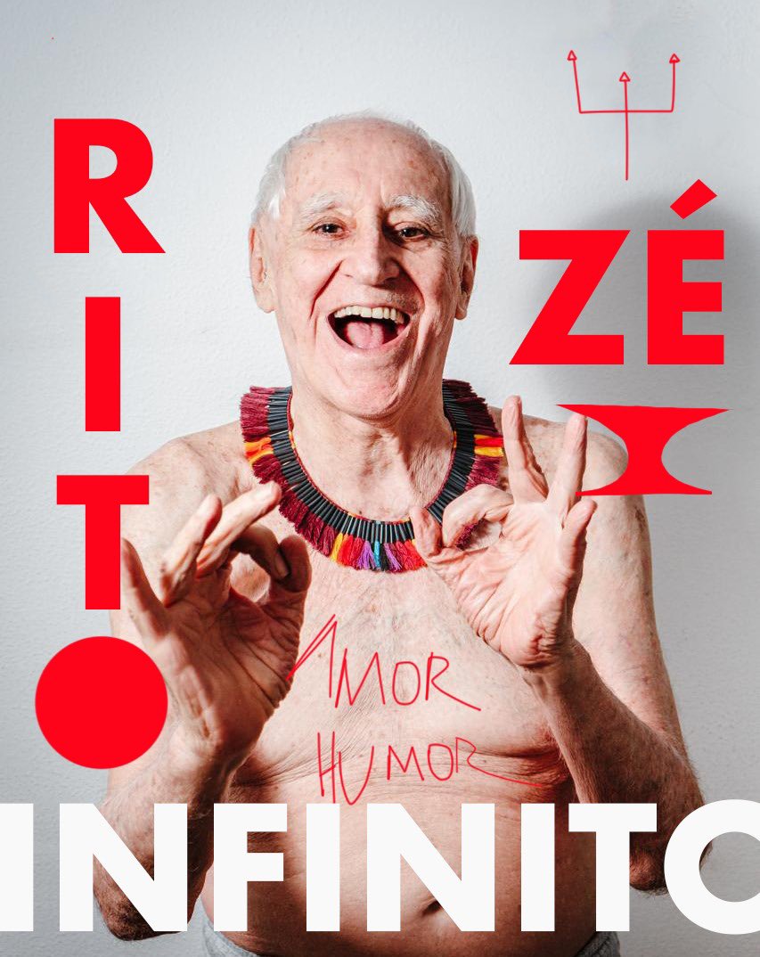 teatroficina's tweet photo. 6 de julho de 2024
31.536.000 segundos da travessia de Zé 
a saudade supera a velocidade da luz 

nesse sábado (6) vamos celebrar José Celso Martinez Correa, nossa árvore mais antiga, durante 24h

segue o fio https://t.co/D2P7UFeTPZ