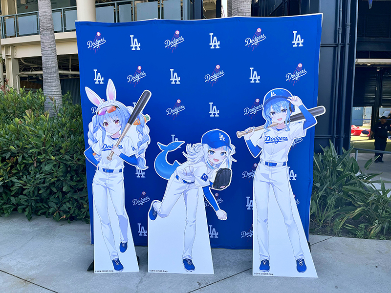 圖 洛杉磯道奇Hololive Night