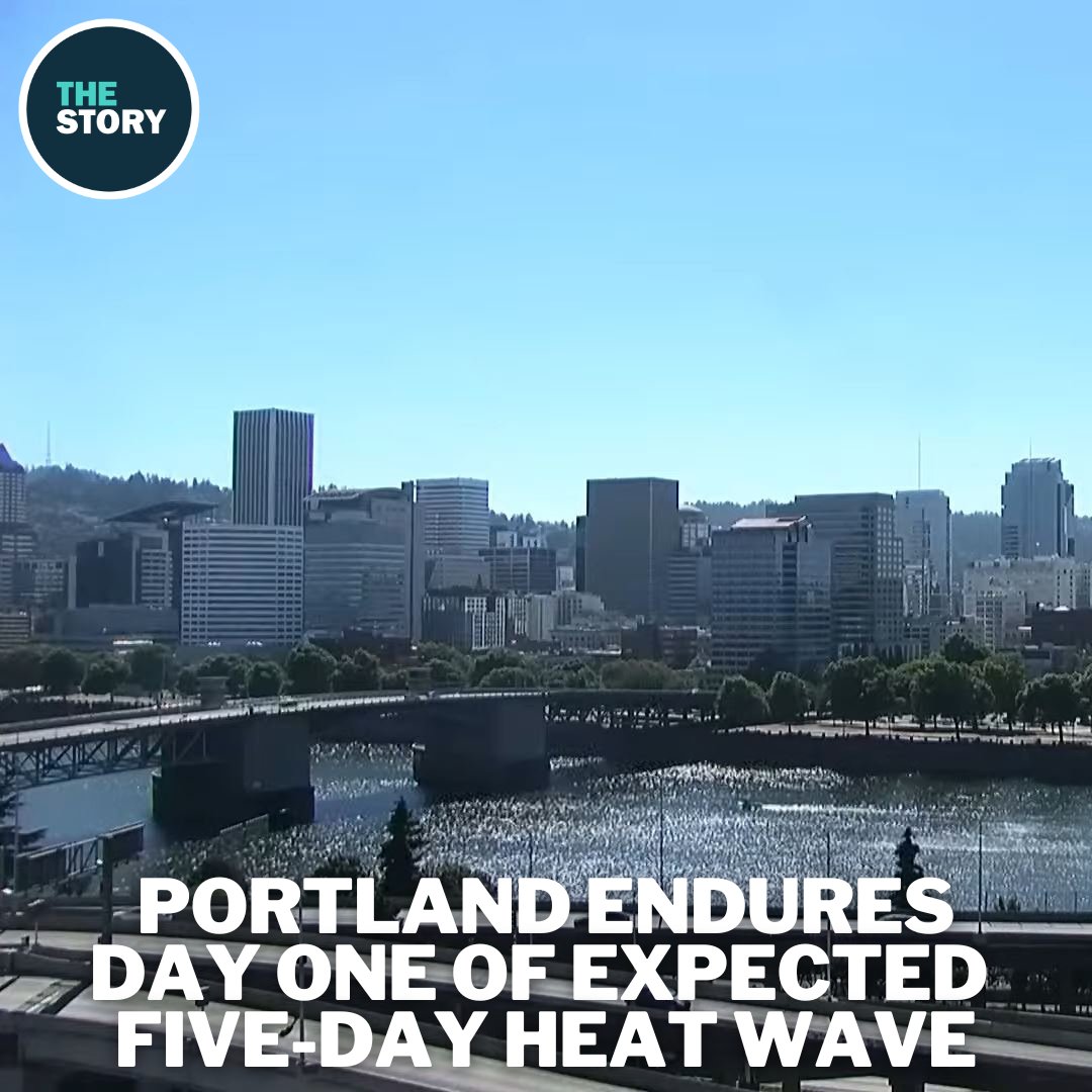 On day one of Portland's five-day heat wave, Matt Zaffino breaks down what's on the way this weekend, and Kale Williams explains how climate change is influencing our increasingly hot summers.
Watch the full report tonight on #thestorykgw at 6:30 p.m. (youtube.com/watch?v=ODEJ_Q… )