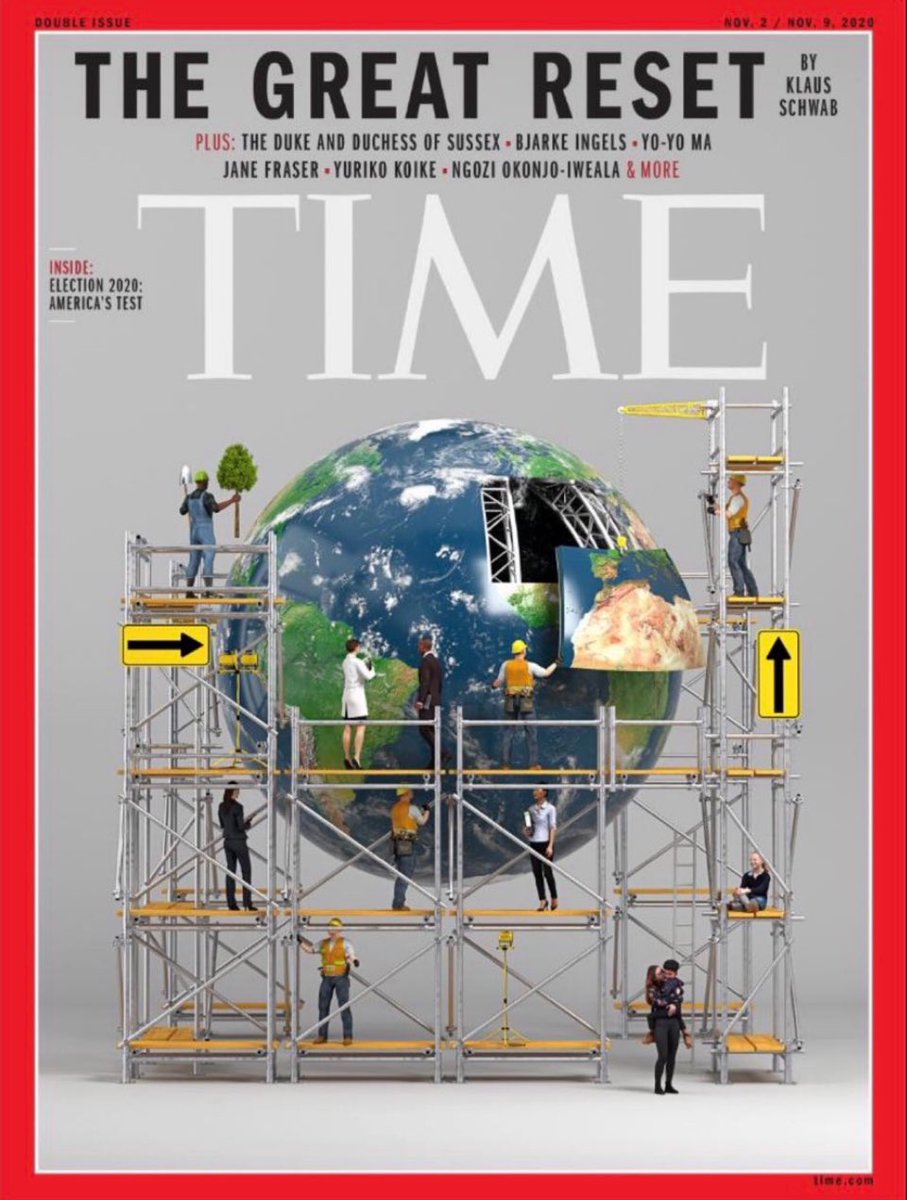 liz_churchill10's tweet photo. Time Magazine told you almost 4 years ago about the ‘Great Reset’.

Having fun yet? https://t.co/AzELSEKkef