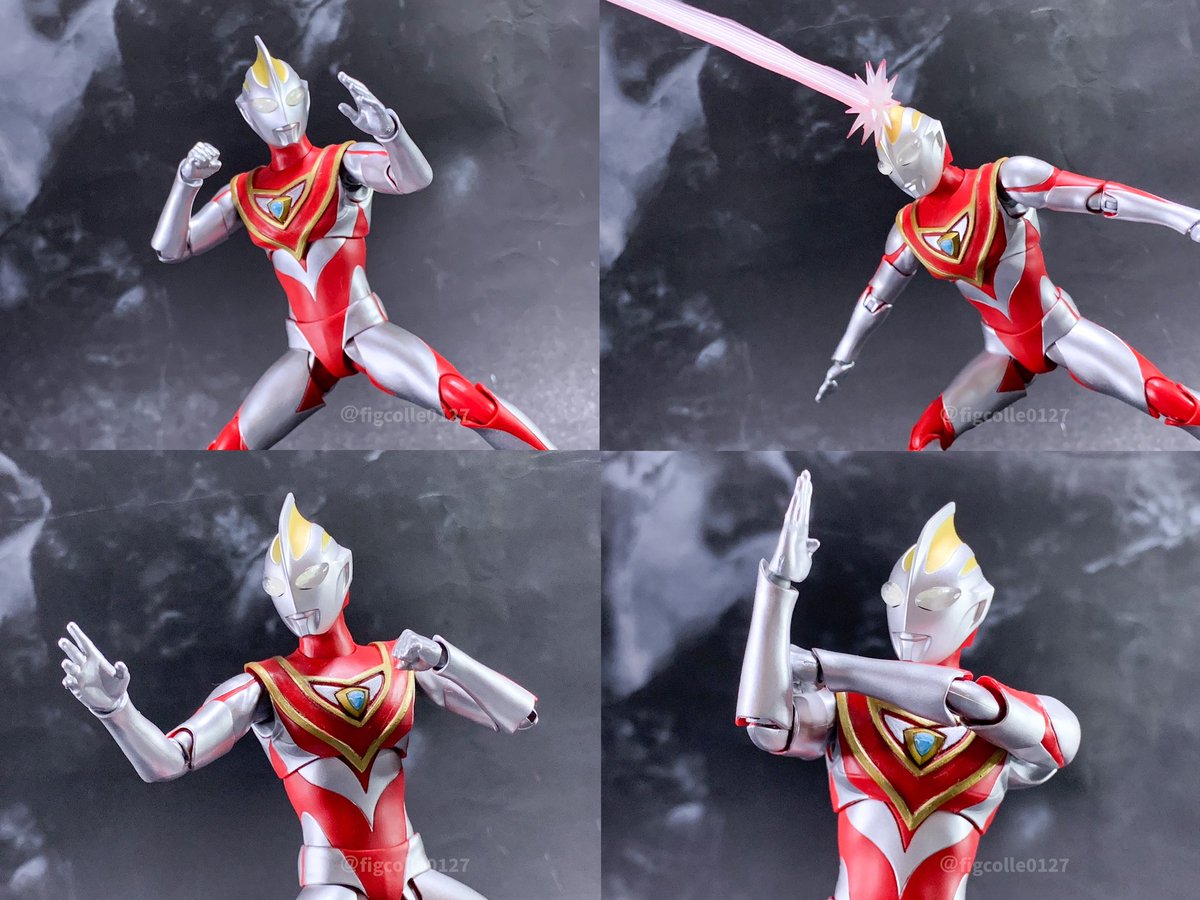 ウルトラマンガイア（V1）」 S.H.F. 真骨彫製法 改造 「V1」も大好き