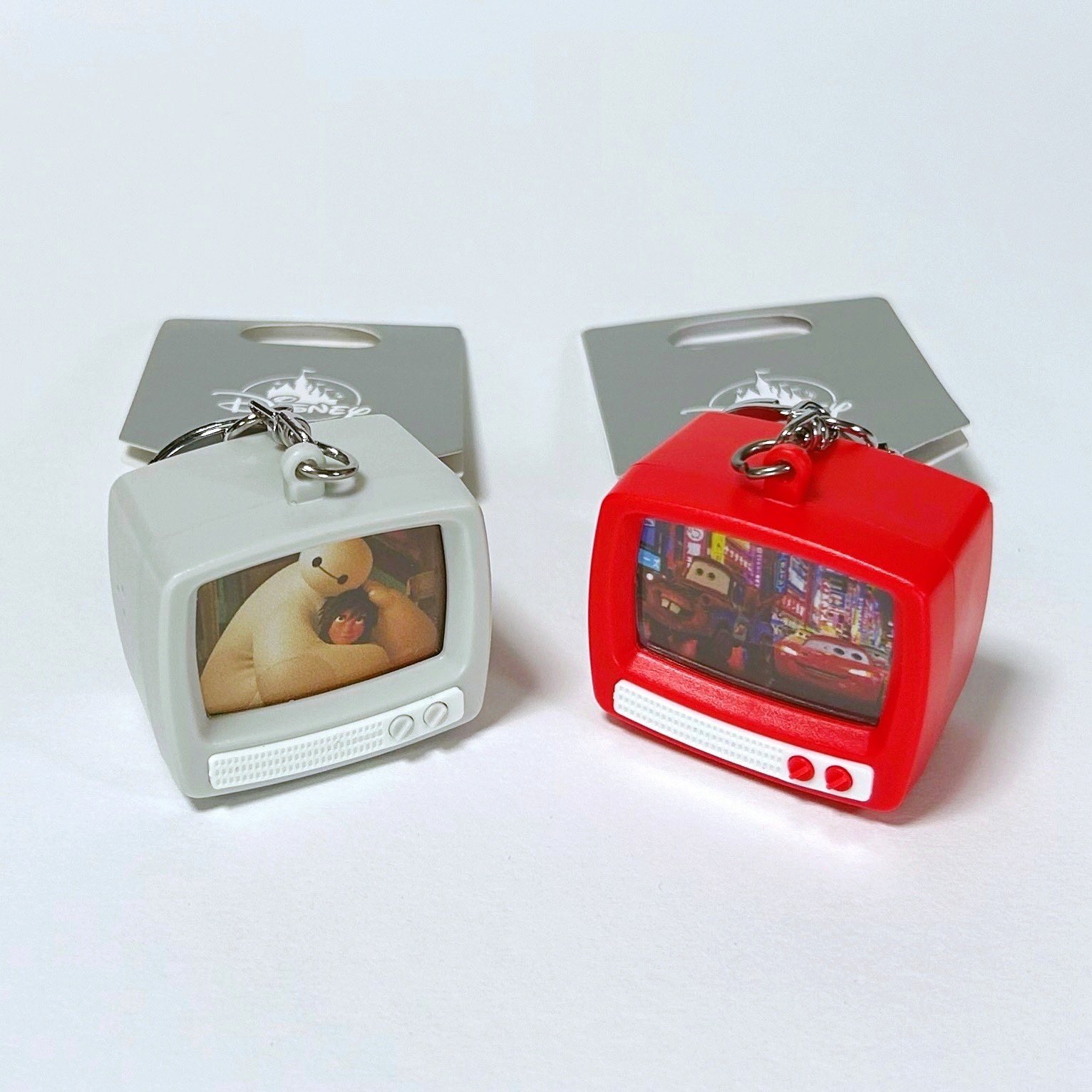 【初版】ベイマックス　ヒロ　＆ you キーチェーンマスコット　BAYMAX Japan Tokyo Disney Store Baymax Plush Toy Key Chain SAKURA