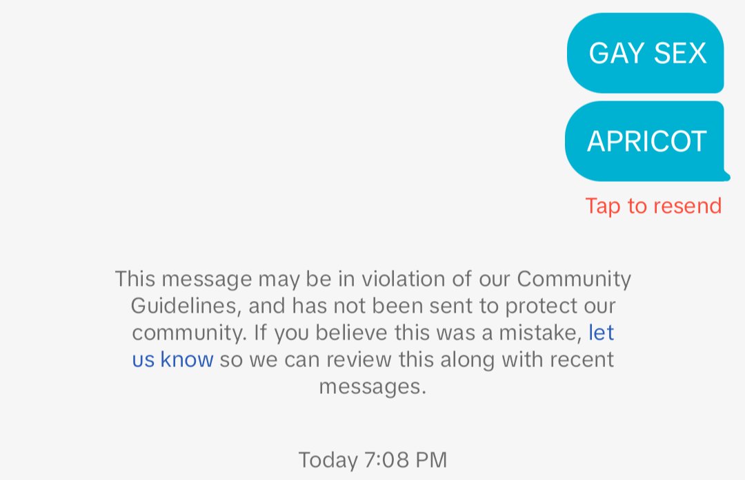 nylexyde's tweet photo. now I see why every other word is censored on tik tok https://t.co/vg6ZHyzKMo