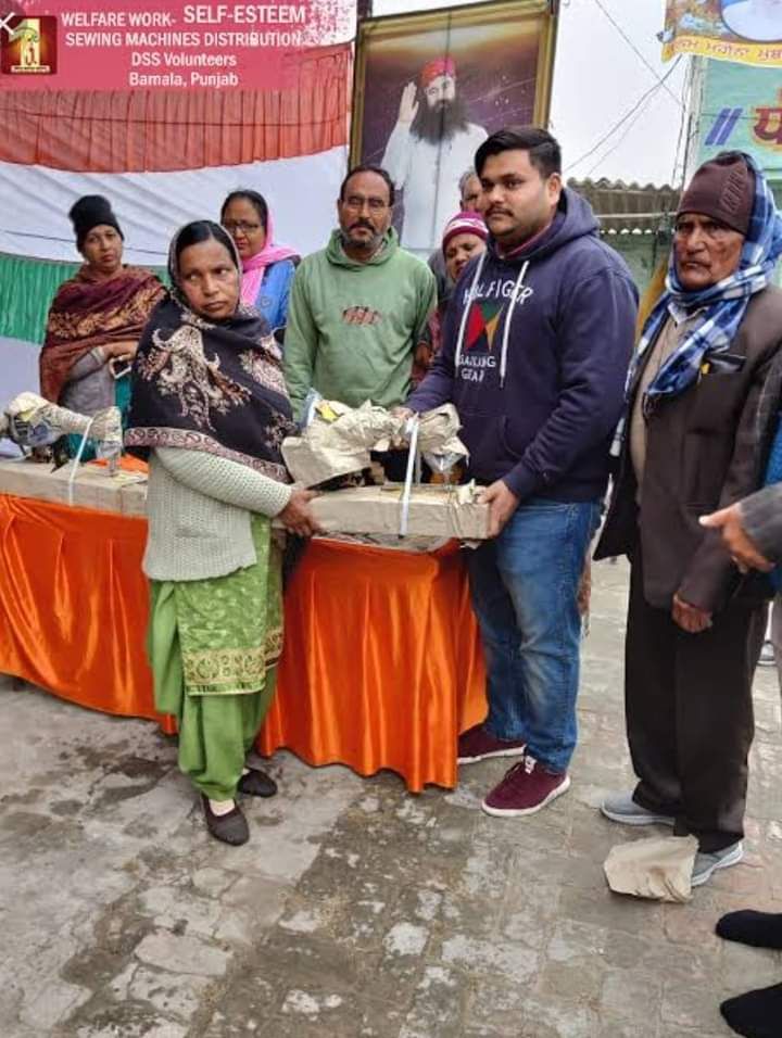 shivani02863305's tweet photo. Helping the needy is our duty as a human being. Following the inspiration of Saint Ram Rahim Ji, under the #LifeWithDignity opened by Dera Sacha Sauda, sewing machine are distributed to the needy women to help them.
Self Esteem https://t.co/Hoh50F7j40