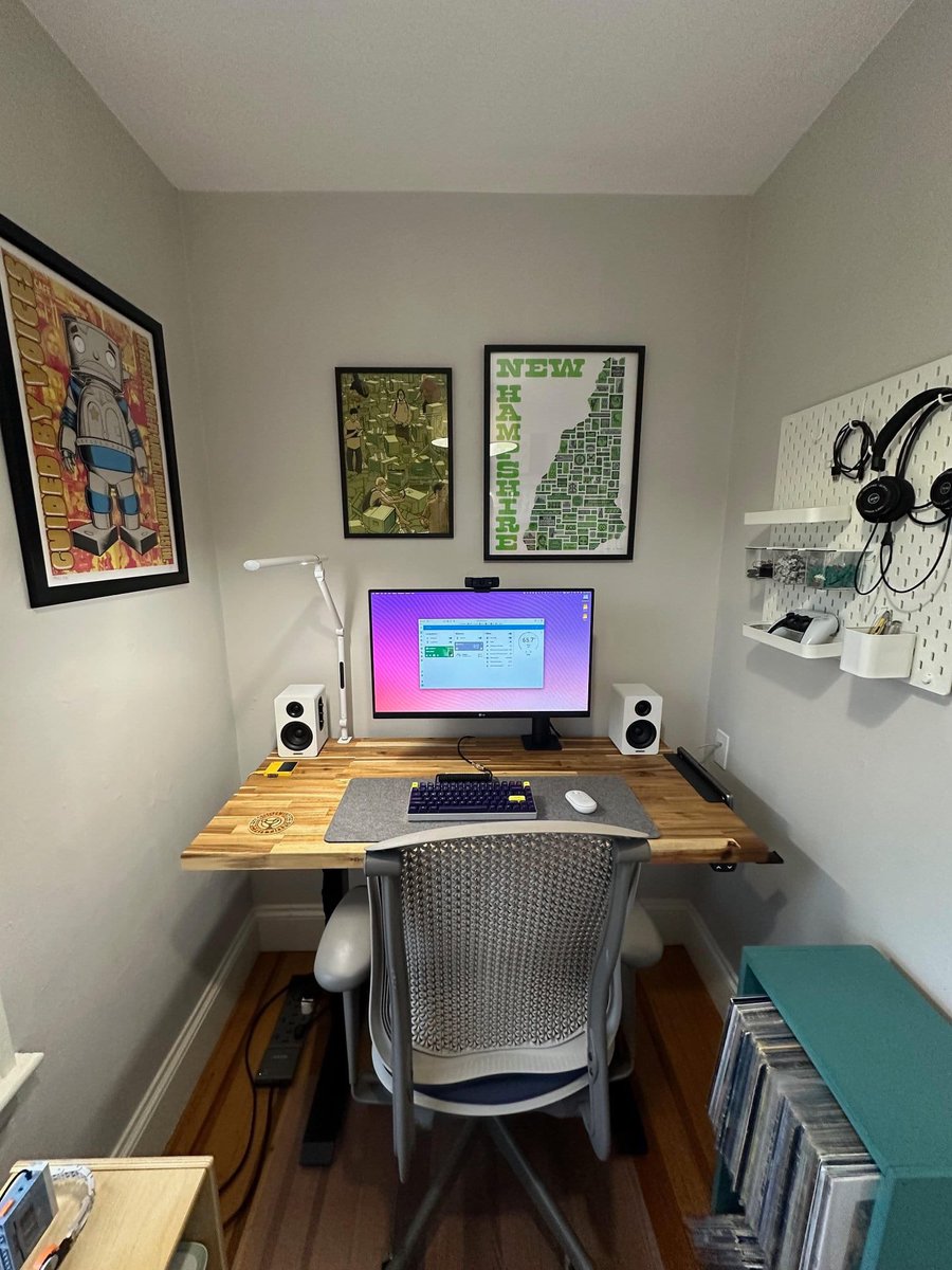 📷: Peter Beardsley

#desksetup