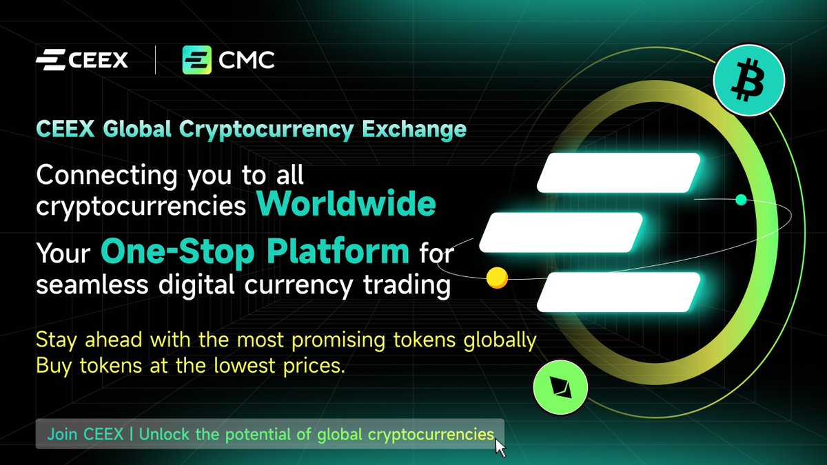 🌐CEEX Global Cryptocurrency Exchange 🌹Your Gateway to Seamless Digital  Currency Trading🌹 🌍Connect to all cryptocurrencies worldwide with CEEX,  your one-stop platform for effortless digital currency trading. 💎Stay  ahead of the curve with