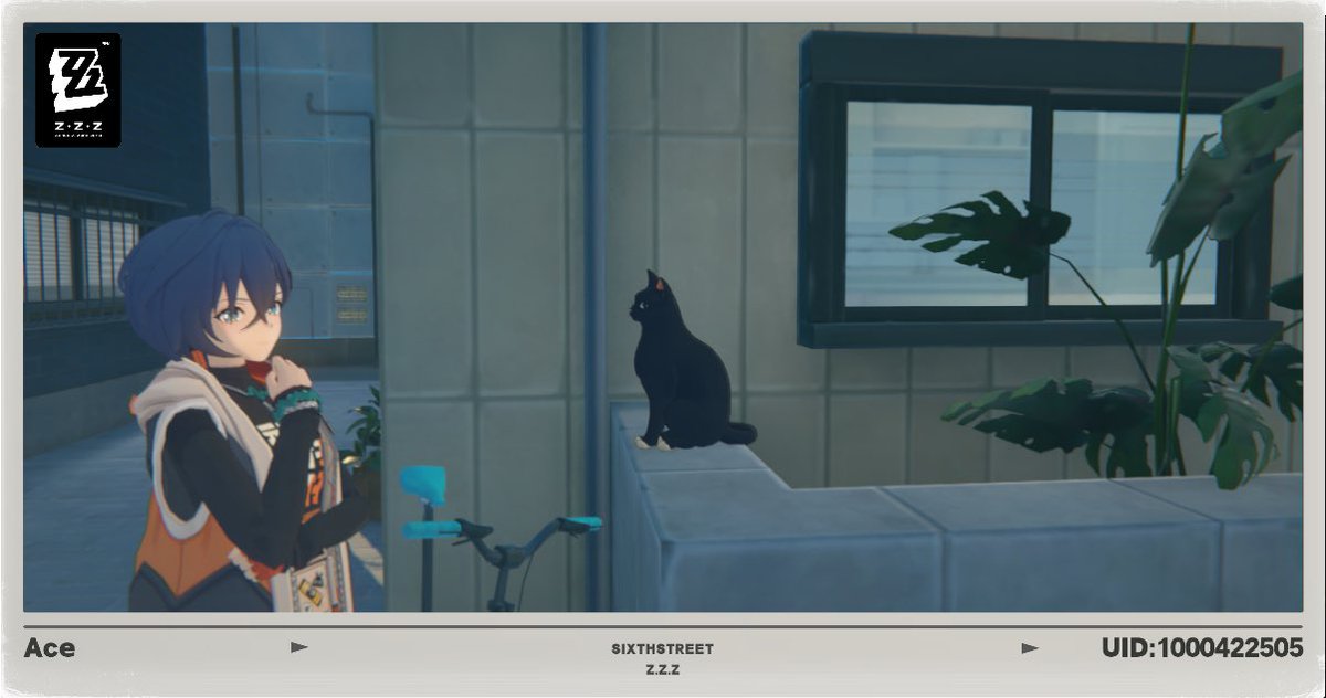 Wonderinggames's tweet photo. Such a cute cat in #zenlesszonezero https://t.co/ZwqpWWfxFe