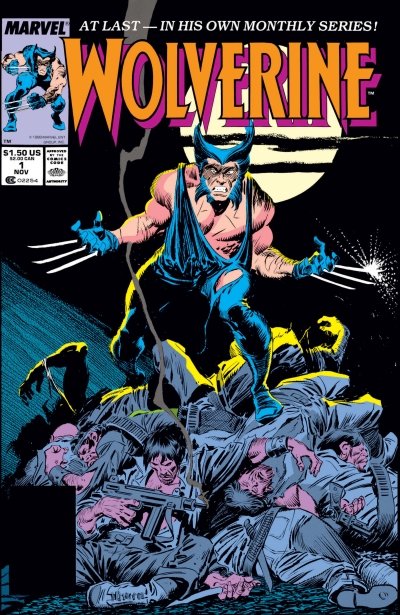 AustinGorton's tweet photo. 194 - Wolverine (v2) #1 (7/12/1988)
Wolverine in an ongoing series with no other X-Men?!? That'll never work...
Cover by John Buscema & Al Williamson. Interiors by Chris Claremont & Buscema.
#WolverineADay #Wolverine50 #XMen #WolverineV2 https://t.co/5bK1TQp9cF