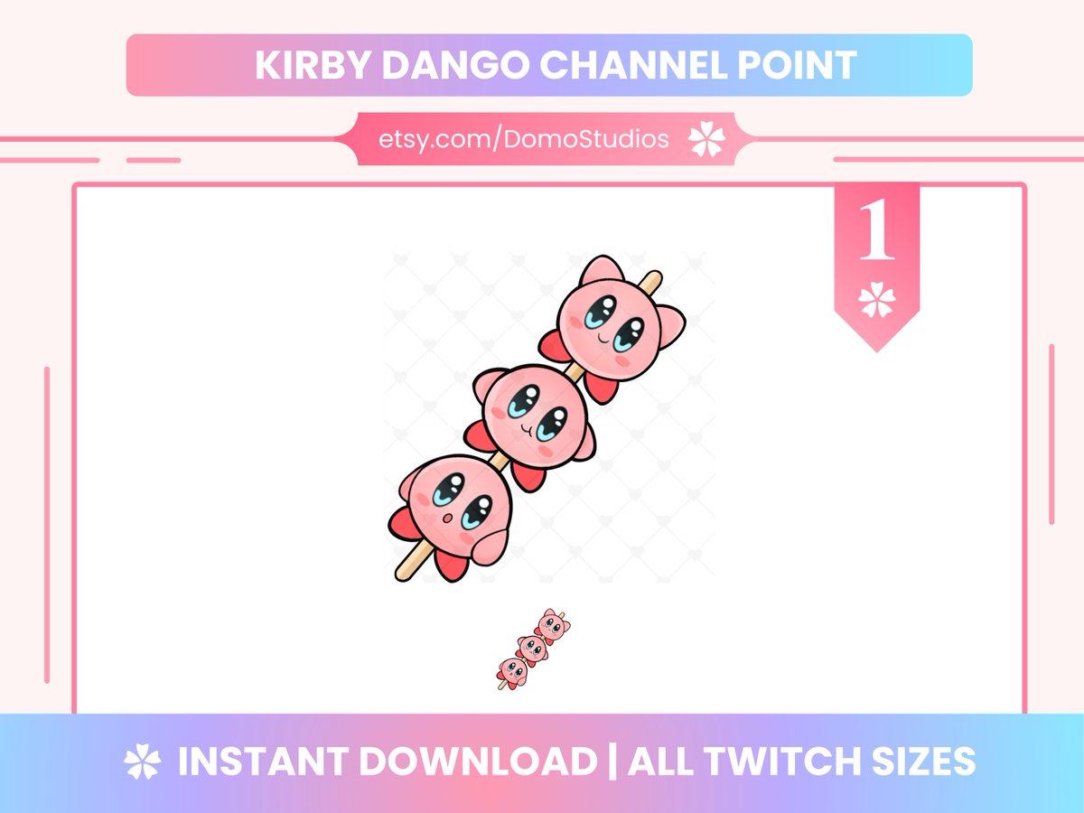 domommomo's tweet photo. Kirby Dango Channel Point on my Etsy Shop!

Links: 
https://t.co/y3DFgoaYTI https://t.co/d9togKfPQS