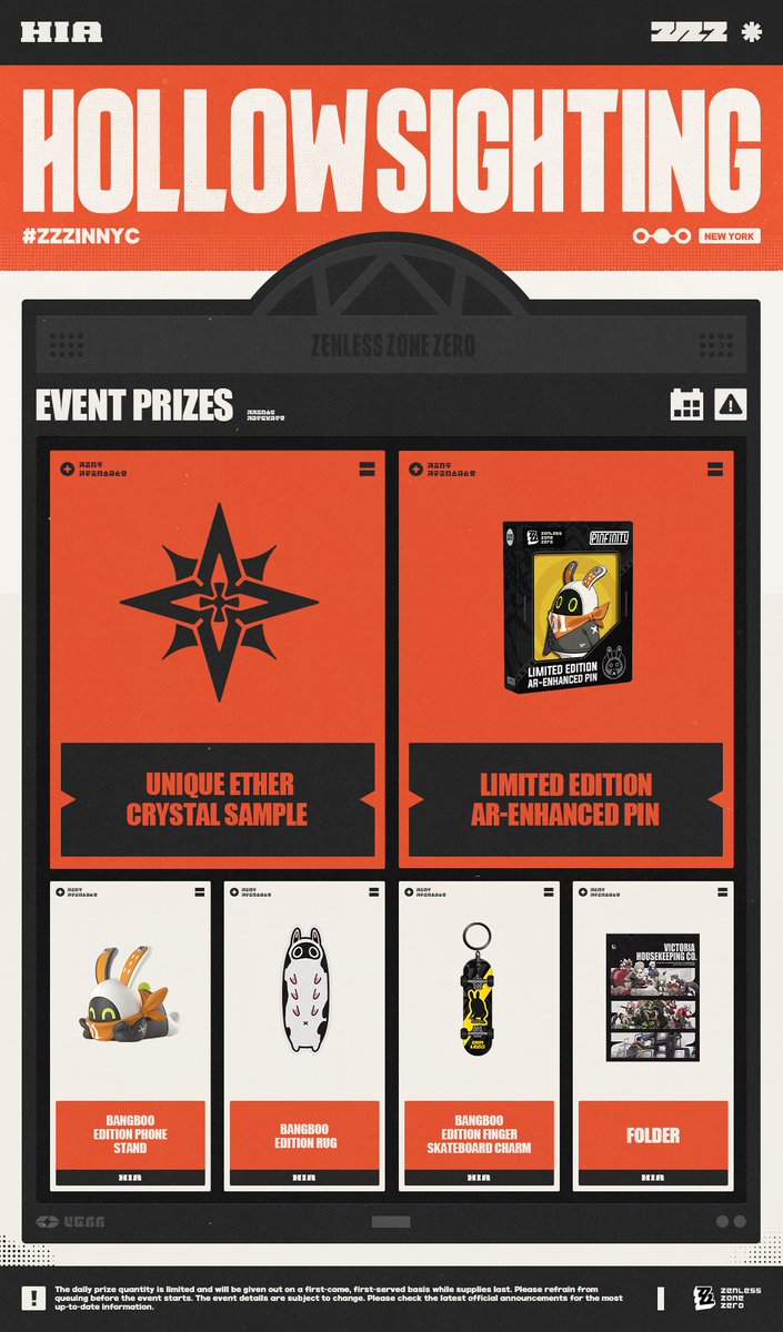 ZZZ_EN's tweet image. 🚨HIA REPORT🚨

The Ether activity level in New York continues to rise, and it has been confirmed that a Hollow will appear at the Oculus Center between July 12 and July 13. 

Prospective HIA recruits willing to assist must carefully read the following task list and prepare…