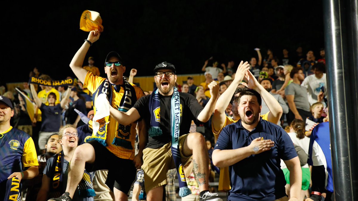 USLChampionship's tweet photo. Absolute 𝙨𝙘𝙚𝙣𝙚𝙨 in Rhode Island 😎 https://t.co/rQ1r2nZ1lI