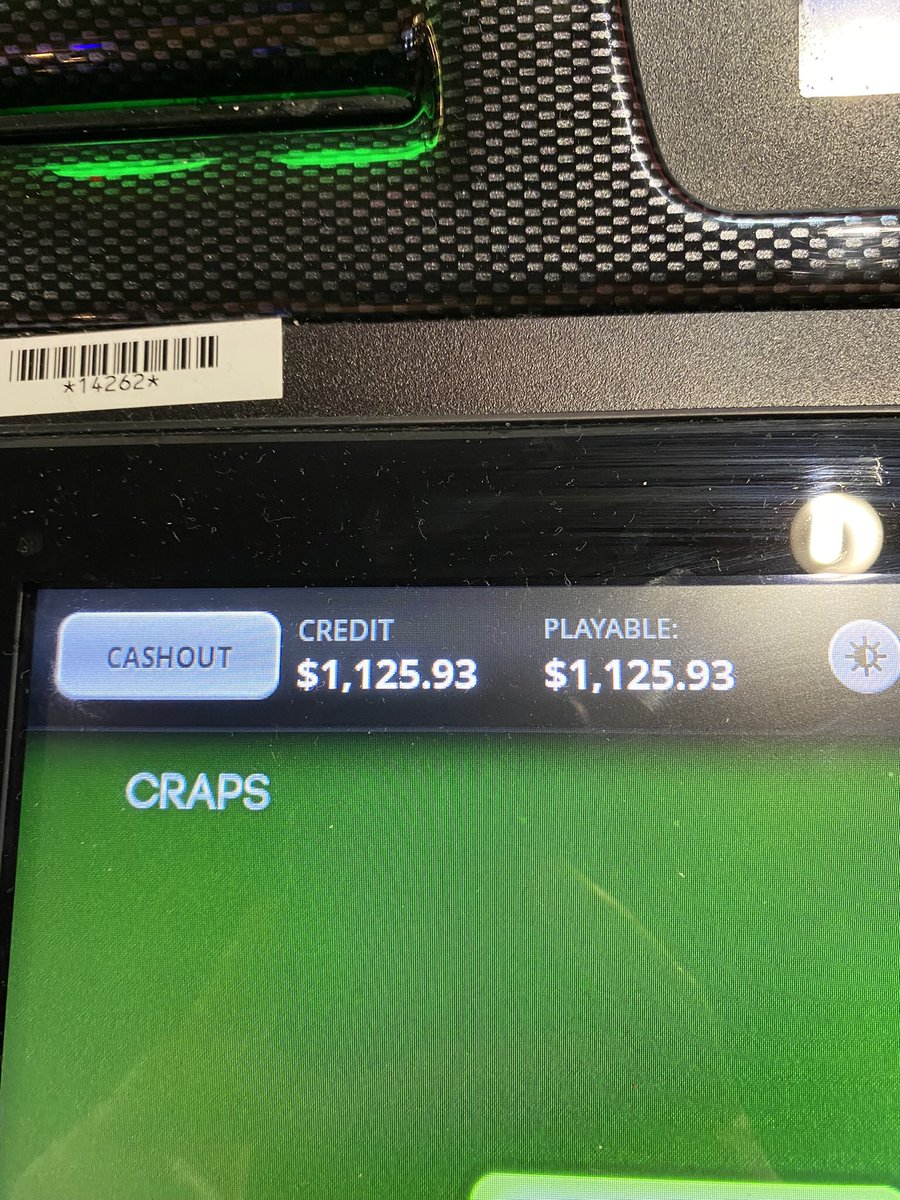 calangamble's tweet photo. Well, a $1 lucky shooter bet turned into $1k! @LAubergeLC #bubblecraps #craps https://t.co/7xp8VXgqox