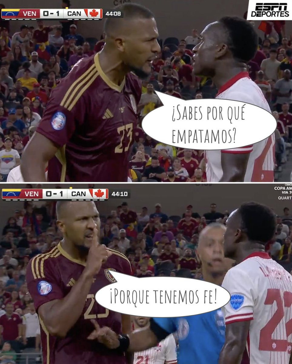 ¡Salomón Rondón, hermosísimo! 

🇻🇪 Venezuela 1-1 Canadá 🇨🇦

#ManoTengoFe 
#Vamooo ⚽️