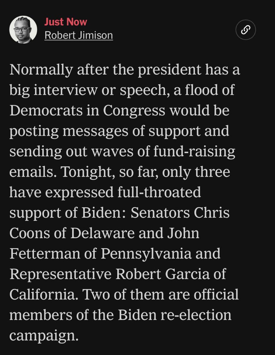 The question is not, “Why are Democrats abandoning Biden?”

The question is, “Why did Democrats keep propping him up for as long as they did?”