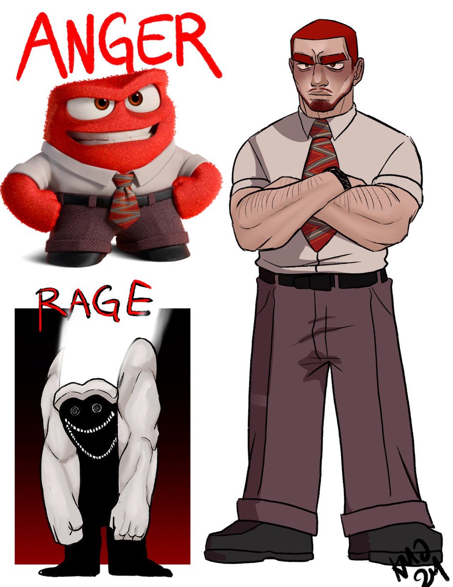 R3birth_Di3s's tweet image. Inside out monsters :)