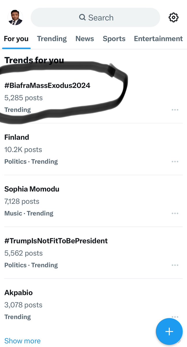 Simon Ekpa (@simon_ekpa) on Twitter photo The trending must continue until December declaration #BiafraMassExodus2024 The trending must continue until December declaration #BiafraMassExodus2024