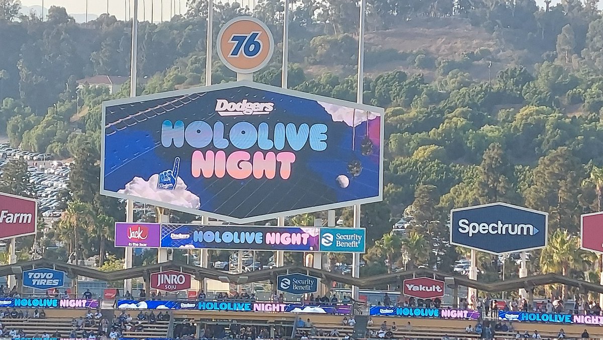 圖 洛杉磯道奇Hololive Night