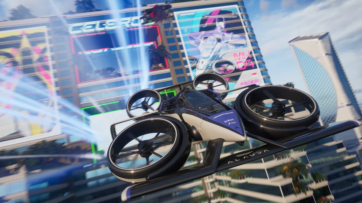 AirspeederHQ's tweet photo. Calling all fans! Ready to train as an #eVTOL pilot? Your journey starts in gaming! 
Introducing @CelerosGame by @saltwatergames. A world built on risk and reward, brought to life through racing competition. 
Download on @Steam now and share your thoughts! Link in the comment ⬇️ https://t.co/MzRiYOglXs