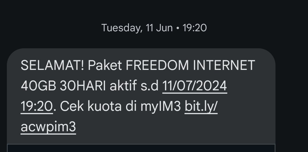 hesti92's tweet photo. Maksudnya apa ya @indosatim3 scam info spt ini? Paket saya berlaku sampai tgl 11. Hari ini tgl 6. Knp dibilang "berakhir dlm 2 hari"? Mana jam aktifnya jg sering dikorup sampai 40 mnt sebelum jam yg tertera https://t.co/F26WSnmM03