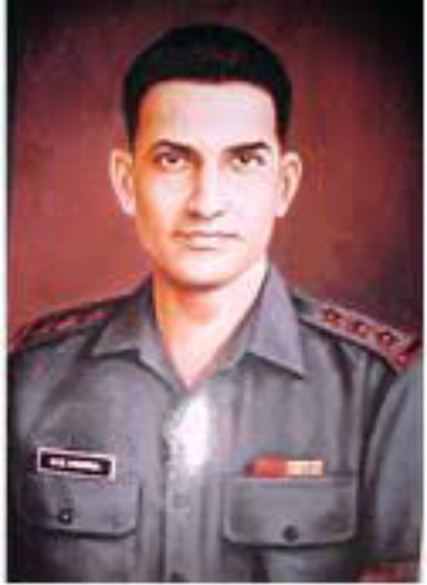 Tanishksengar's tweet photo. 06/07/71, Nagaland

CAPT UMMED SINGH MEHRA
#Ashok_Chakra
19 RAJRIF

In a raid against Insurgents he led from the front, killed many militants, but sustained serious injuries during the exchange of fire. Despite, he continued directing his troops till end and attained veergati. https://t.co/nyTnap1ivx
