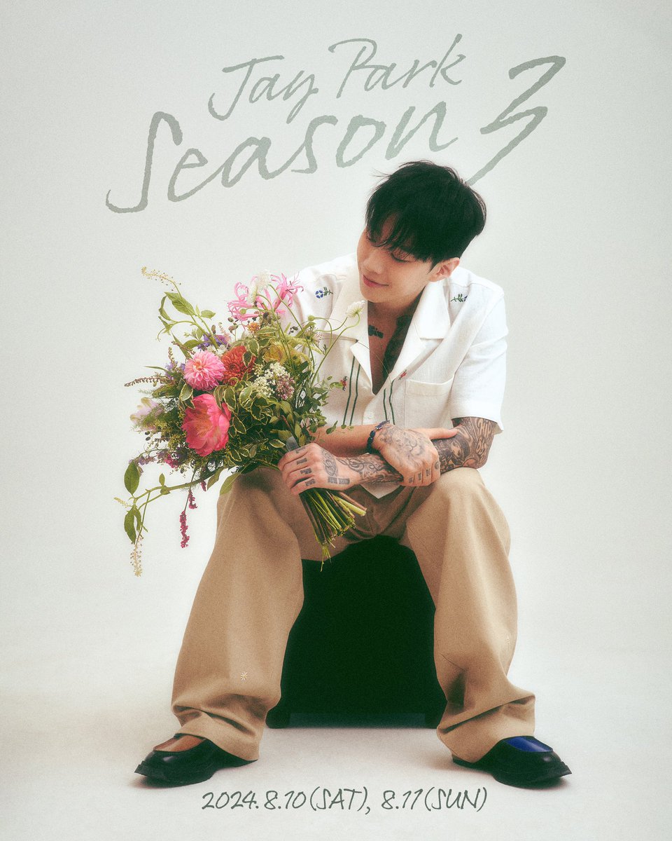 Team_JayPark's tweet photo. [Jay Park Season 3]

2024.8.10 (SAT), 8.11 (SUN)
Coming Soon! ❤️

@JAYBUMAOM #박재범 #JayPark
#JayPark_Season3
#MOREVISION #모어비전 https://t.co/EOEfNSYOpa