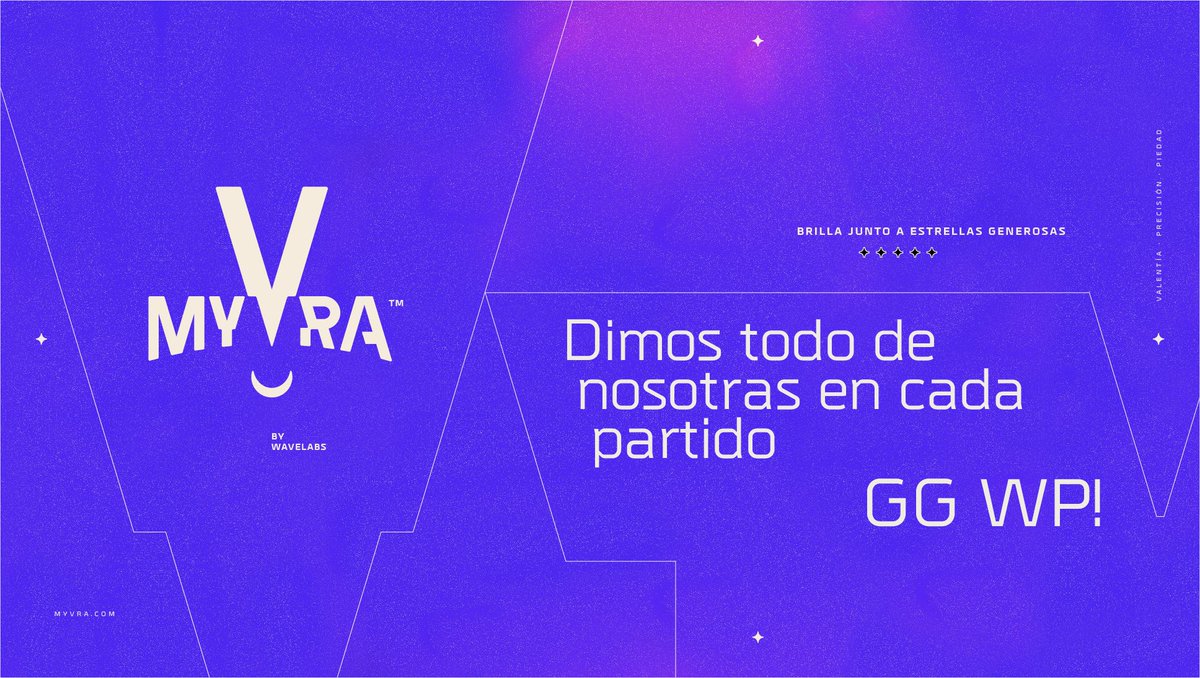 Myvraesports's tweet image. Lastimosamente, quedamos fuera del MidSeason de #VCTGameChangers 😓 GG para nuestras rivales.
Muchas gracias a @valesports_la por la invitación  y a @SyncFireENT por los streams 🫰

¡Nos veremos pronto! 🔥
#MYVRAMOS
