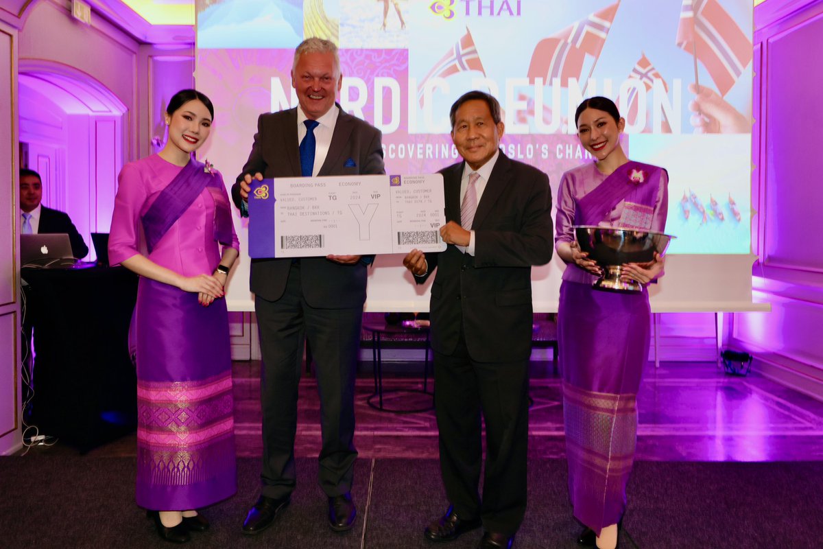 Thai Airways tweet media