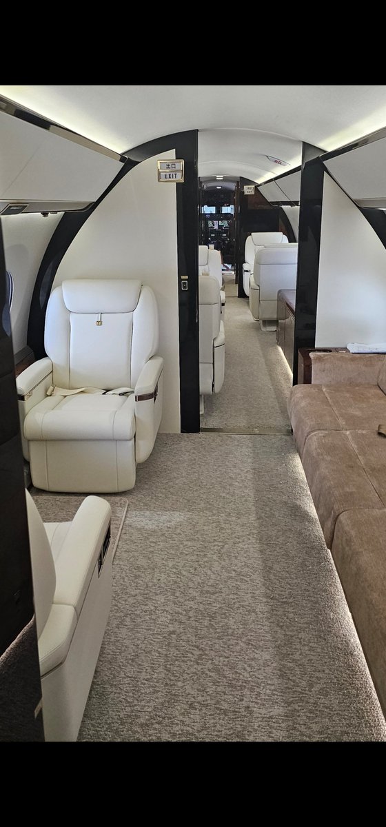 Pimpmyp's tweet photo. G650 seat, BH &amp; carpet replacement from a dated Red interior to a classic white!
From arrival to departure 10 weeks https://t.co/ZMKsC6KlOX
