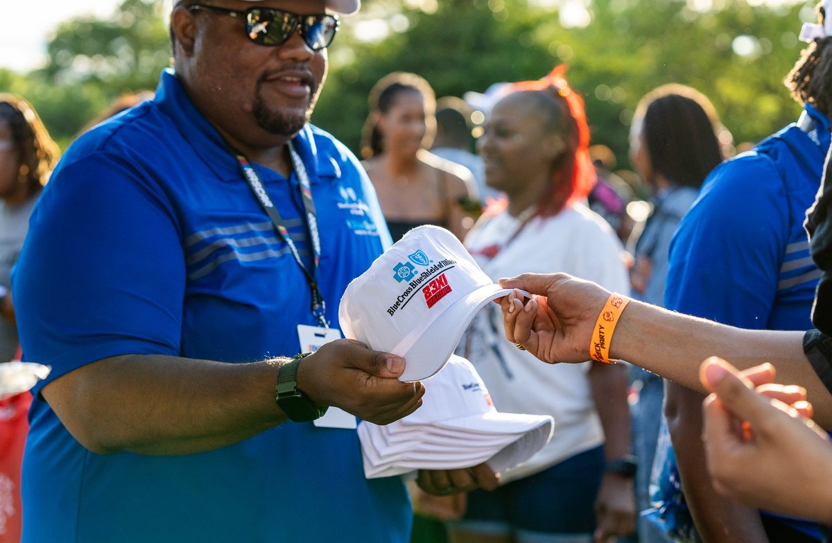 BCBSIL's tweet photo. We had an amazing time at @BubbaWallaceβs Block Party celebrating with communities in #Chicago! Attendees enjoyed games, music, and a live @NASCARChicago pit crew in action! Thank you to everyone who joined us! #DrivingAccess #BubbasBlockParty #NASCARChicago https://t.co/PJZmxod6ZM