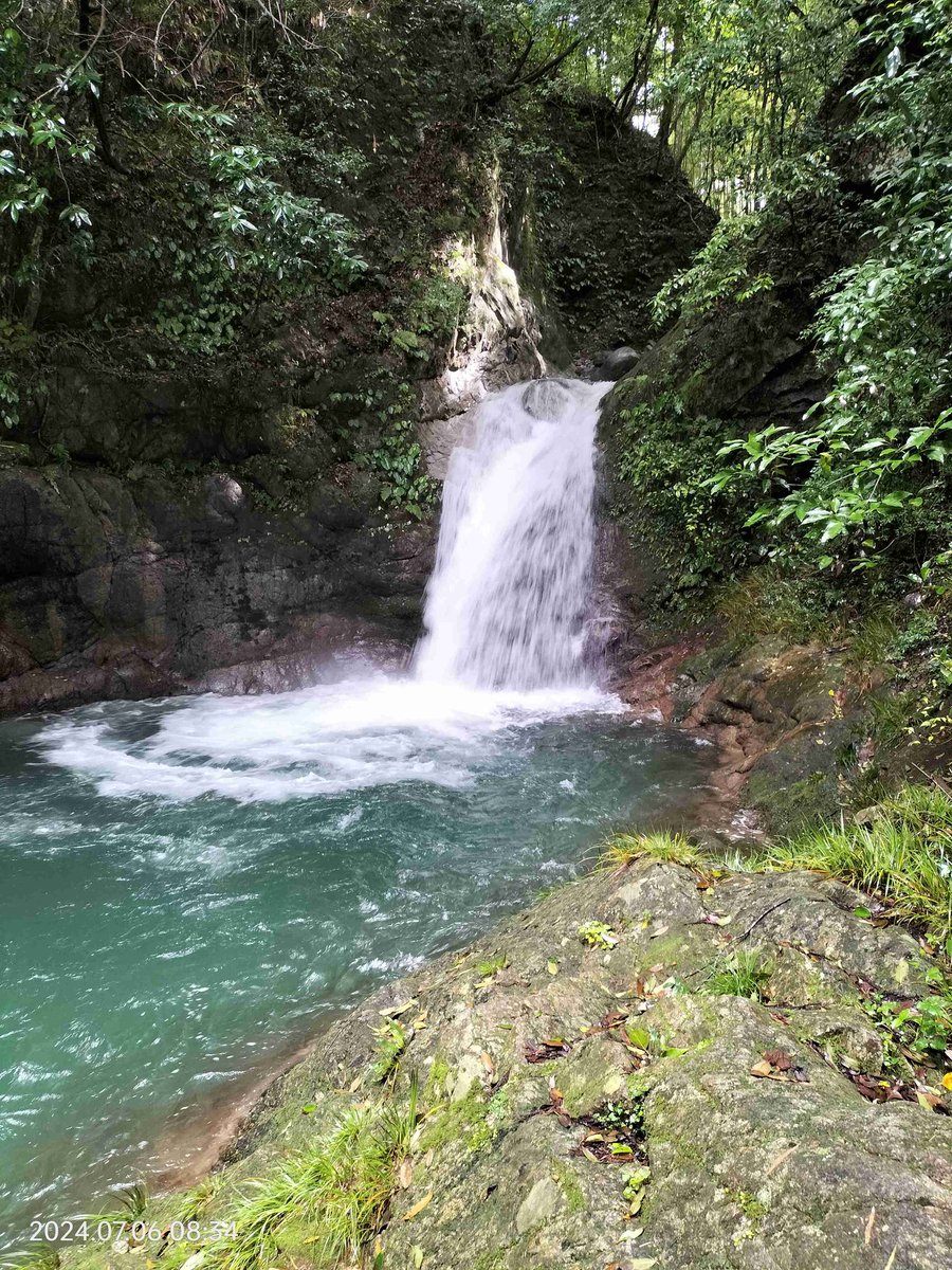 RETURN_HORNET's tweet image. #ホーネット250
暑さを避けて早朝から
滝巡りソロツー
でも、やっぱり暑い🥵