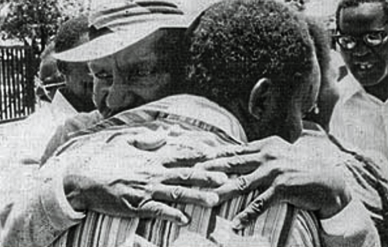 mOkapendi's tweet photo. 🇳🇦Eliaser "Kaxumba Kandola" Tuhadeleni,🕊️

Born in 1918 in the village of Omundudu in northern Namibia (then South West Africa), commonly known as "Kaxumba Kandola."

While little is documented about his early education, he was influenced by the harsh realities of colonial rule and the struggles of the local population under South African administration. This environment shaped his political awakening and set the stage for his future activism.

During the 1950s and 1960s, Tuhadeleni became politically active, motivated by the rising anti-colonial sentiment sweeping across Africa. He was deeply committed to the ideas of liberation and self-determination.

In 1960, Tuhadeleni became one of the founding members of the South West Africa People’s Organization (SWAPO), which aimed to achieve Namibian independence from South African rule through both political and military means.

SWAPO's military wing, the People’s Liberation Army of Namibia (PLAN), was established to conduct guerrilla warfare against the South African colonial forces. Tuhadeleni played a key role in the early organization and leadership of PLAN.

On August 26, 1966, he participated in the historic battle at Ongulumbashe, marking the beginning of the armed struggle for Namibian independence. This event is often regarded as the start of the Namibian War of Independence.

Shortly after the battle at Ongulumbashe, Tuhadeleni was captured by South African forces. He was tried in a highly publicized "Terrorism Act" case and, in 1967, sentenced to life imprisonment along with several other SWAPO leaders.

They were convicted of terrorism and sabotage under the oppressive anti-terrorism laws of the South African apartheid regime.

Tuhadeleni endured nearly two decades of harsh conditions in Pretoria Central Prison, becoming a symbol of the anti-apartheid struggle and garnering international solidarity.

Tuhadeleni was released from prison in 1985, part of broader efforts to ease tensions and negotiate an end to the conflict in Namibia. After his release, he continued to support the cause of Namibian independence, although his role was more symbolic as the leadership of SWAPO had shifted during his long imprisonment.

He died on November 28, 1997.