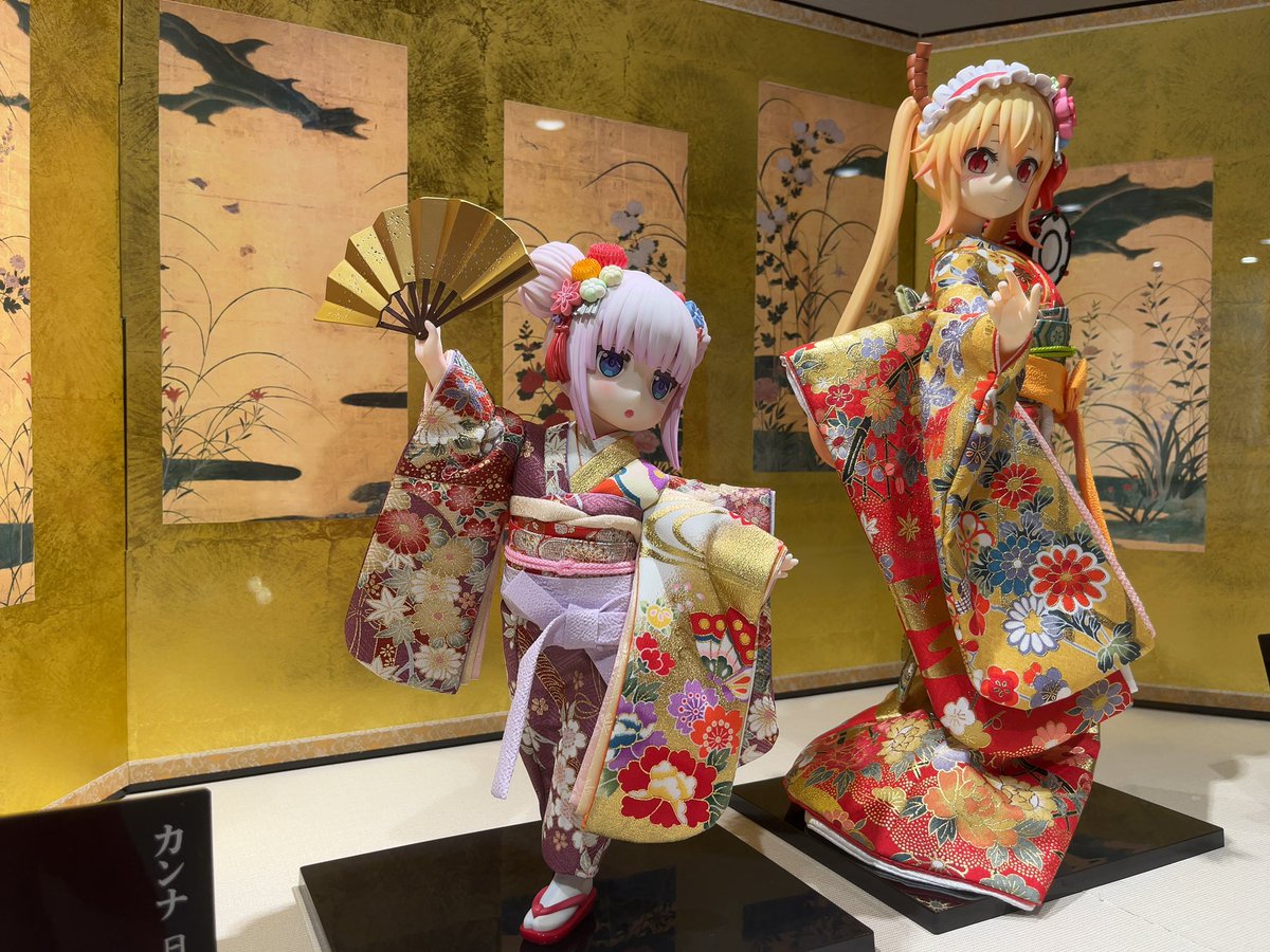 人形の吉徳が美少女フィギュアとコラボしていたので見てきた。古来より