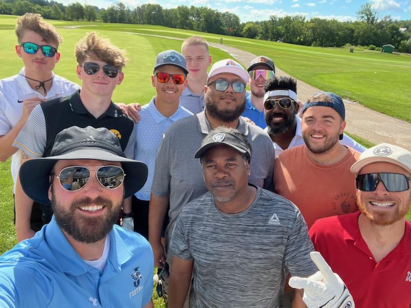 JEFFERSON FOOTBALL (@jhawk_football) on Twitter photo Coach Miles annual Senior Gold outing was a success again this season! Super fun to just chill with the fellas and talk life! We will miss the seniors as they journey off to the next chapter! 
#WestsideForever Coach Miles annual Senior Gold outing was a success again this season! Super fun to just chill with the fellas and talk life! We will miss the seniors as they journey off to the next chapter! 
#WestsideForever