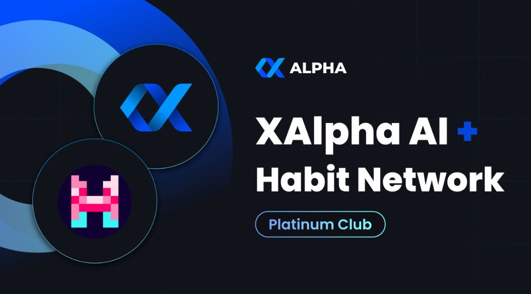 0xHabitNetwork's tweet image. 🎉 @0xHabitNetwork is excited to announce partnership with @XAlphaAI_Team!🤝We're driving co-marketing initiatives and listing XAlphaAI on our commerce dApp. 🛍

✨ XAlphaAI will also leverage HABIT's distribution to scale its community. Stay tuned! #HABITToken #HABITPartners🔥