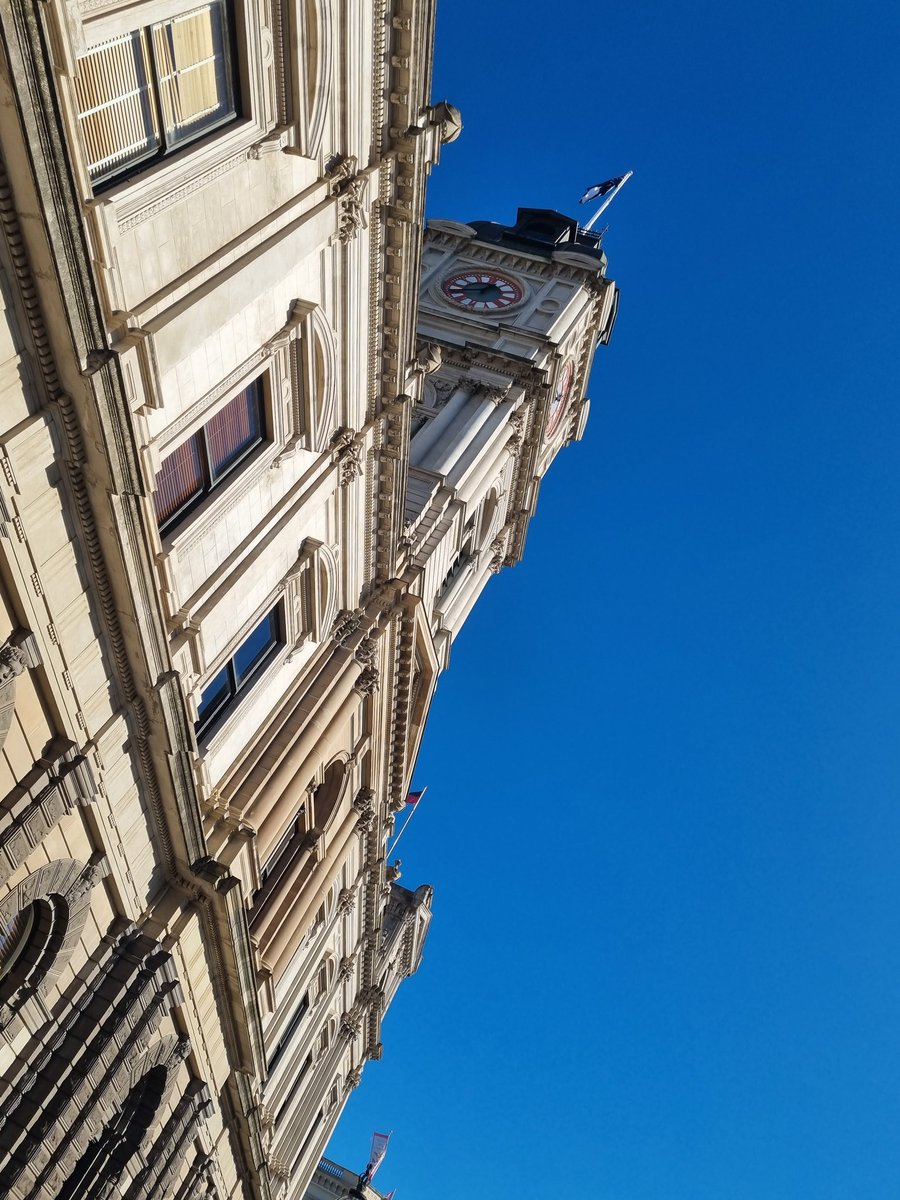 Glorious sunlit winter's day in Regional #Victoria brimming with testaments to the civic glories of the gold rush #Australia #History #Ballarat #architecture #travel