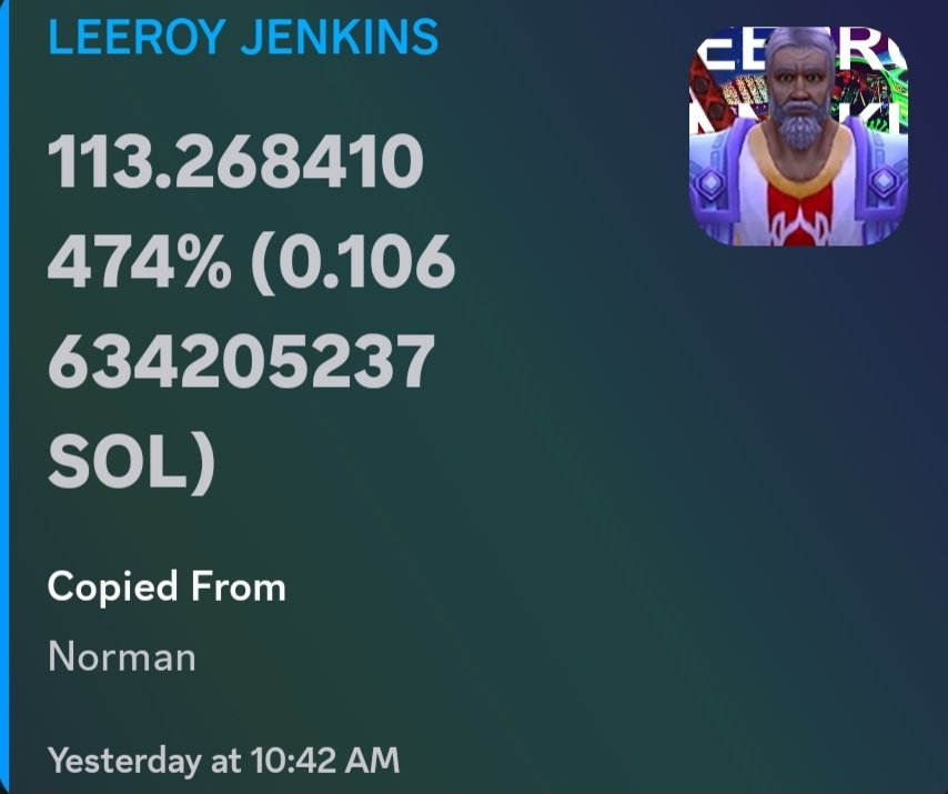 BrysonBrainsick's tweet image. You need to be apart of @Arcaneincsol. #Duplicarisready. Subbed to @iamlegend1470 for 0.5 for 1 month. These are just a few of the wins in 24 HOURS.  One Month of Ws with #duplicar. Next up #Orion

@Arcaneincsol does not disappoint!