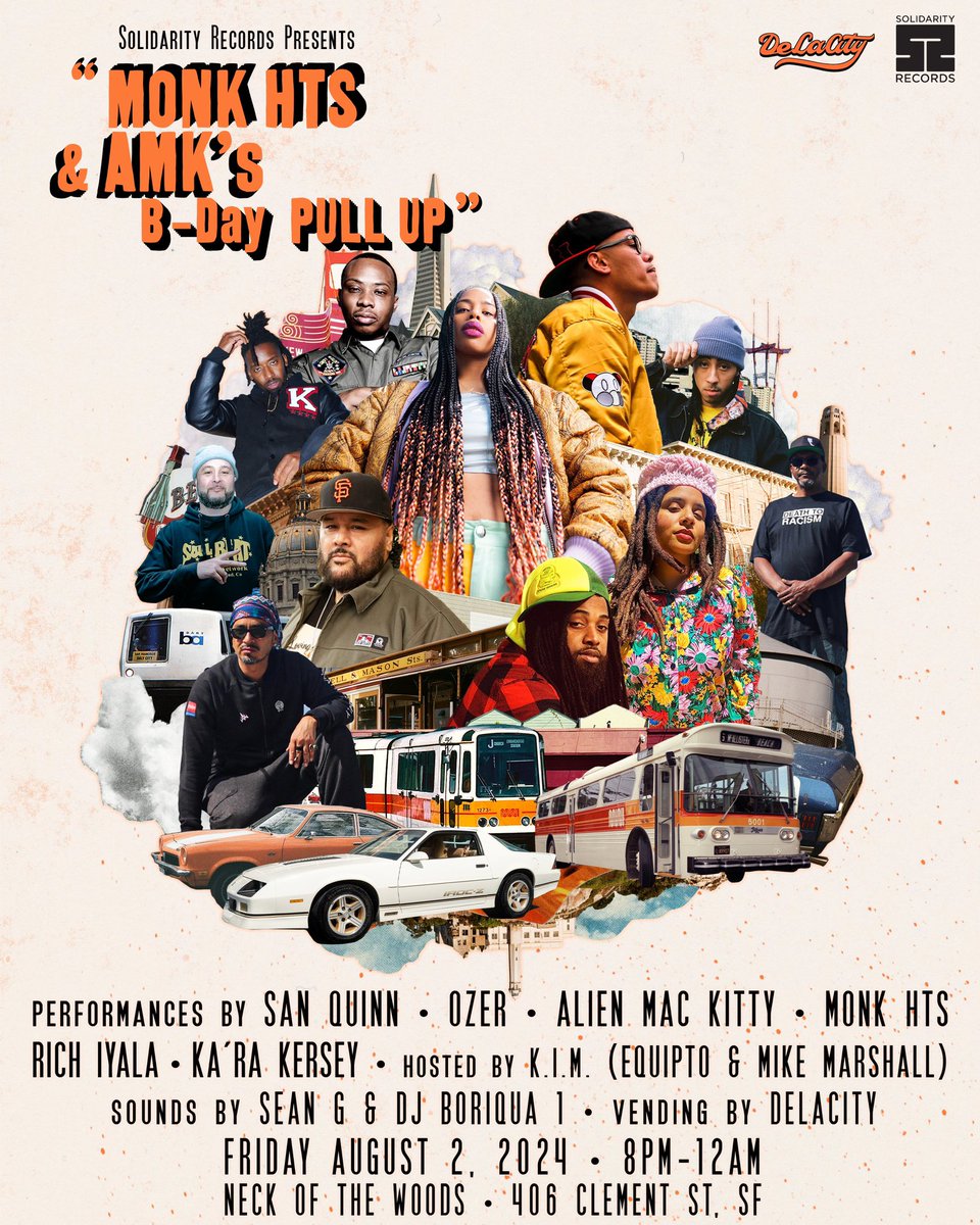Monk HTS (@monkhts) on Twitter photo Get your discounted presale tickets to me and <a href="/AlienMacKitty/">IG ALIENMACKITTY</a> “Bday Pull Up” on Aug 2nd at Neck Of The Woods in SF! 🍾🎂
This one’s gonna go crazy… off top… see yall there 🛝🛝🛝
ticketweb.com/event/solidari… Get your discounted presale tickets to me and <a href="/AlienMacKitty/">IG ALIENMACKITTY</a> “Bday Pull Up” on Aug 2nd at Neck Of The Woods in SF! 🍾🎂
This one’s gonna go crazy… off top… see yall there 🛝🛝🛝
ticketweb.com/event/solidari…