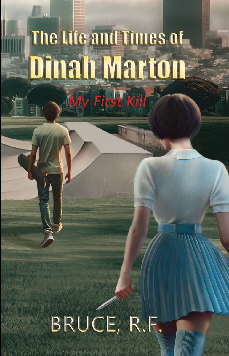 The Life and Times of Dinah Marton: My First Kill 
amazon.com/dp/B0D4XPD7WM #CrimeDrama #CrimeThriller 

Suddenly, I heard a gut-wrenching scream coming from inside the building and down the hall—and without thinking, I bolted for the door. John grabbed my wrist.

“Ooohhh, no,